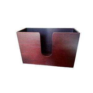 Adirhome Bamboo Paper Towel Dispenser Wall Mount & Countertop